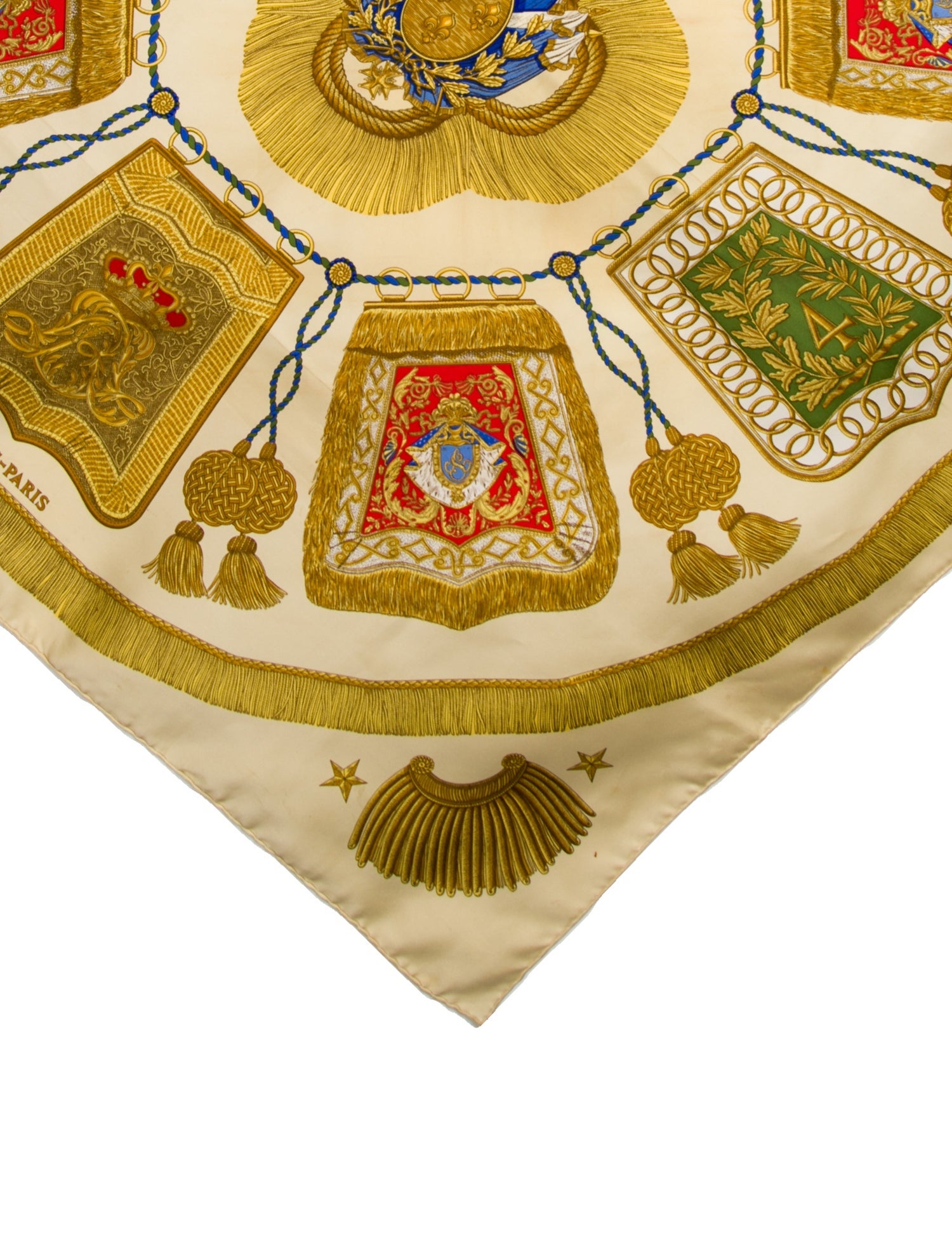 Hermès Poste et Cavalerie Silk Scarf