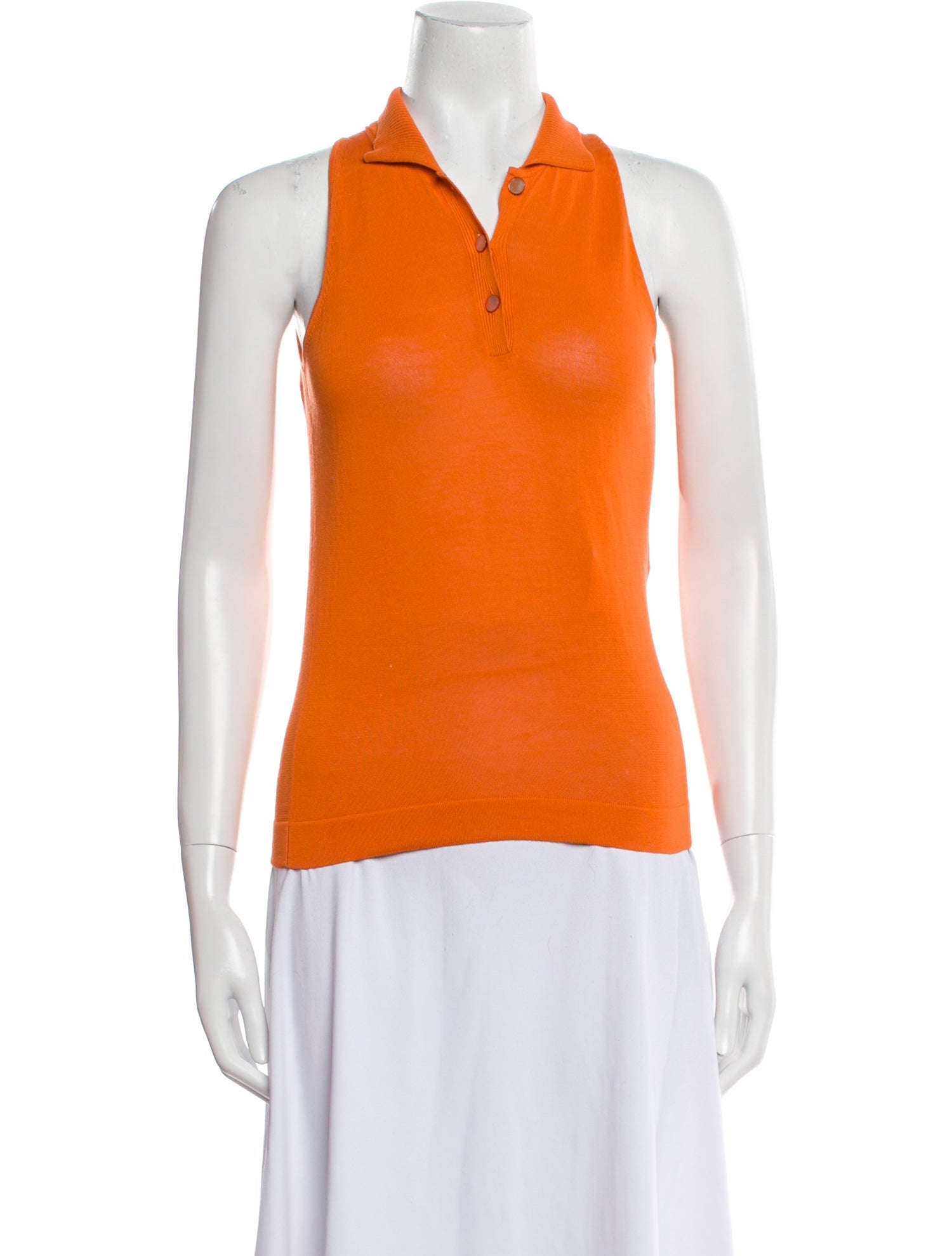 Hermès Sleeveless Polo