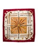 Hermès Cannes et Pommeaux Silk Scarf