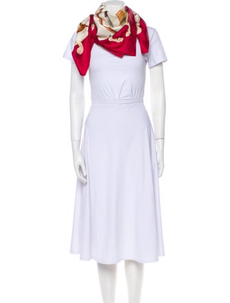 Hermès Cannes et Pommeaux Silk Scarf