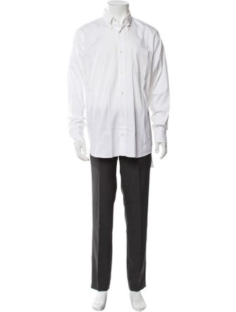 Hermès Long Sleeve Dress Shirt