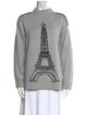 Karl Lagerfeld Cashmere Graphic Print Sweater