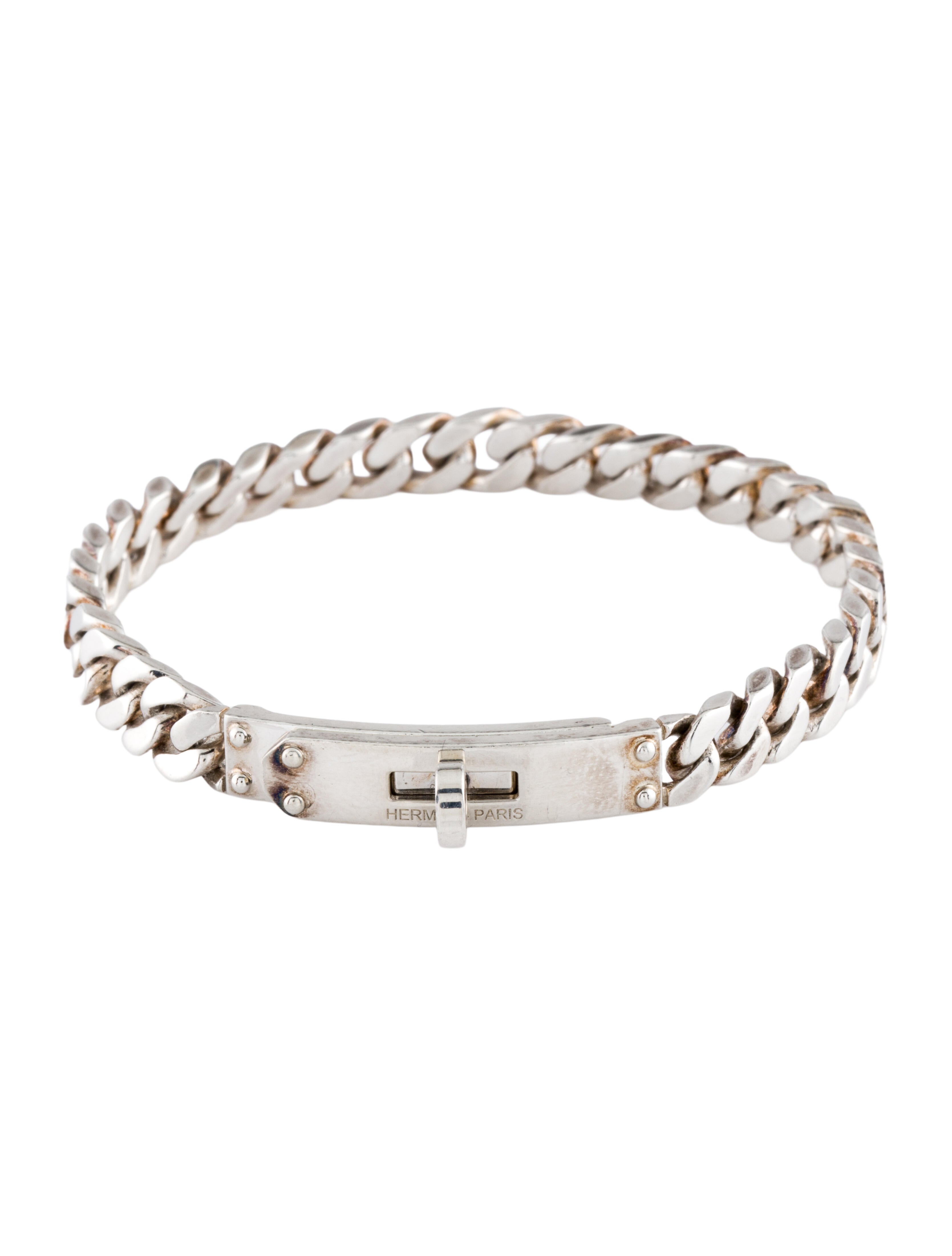 Hermès Very Small Model Kelly Gourmette Bracelet