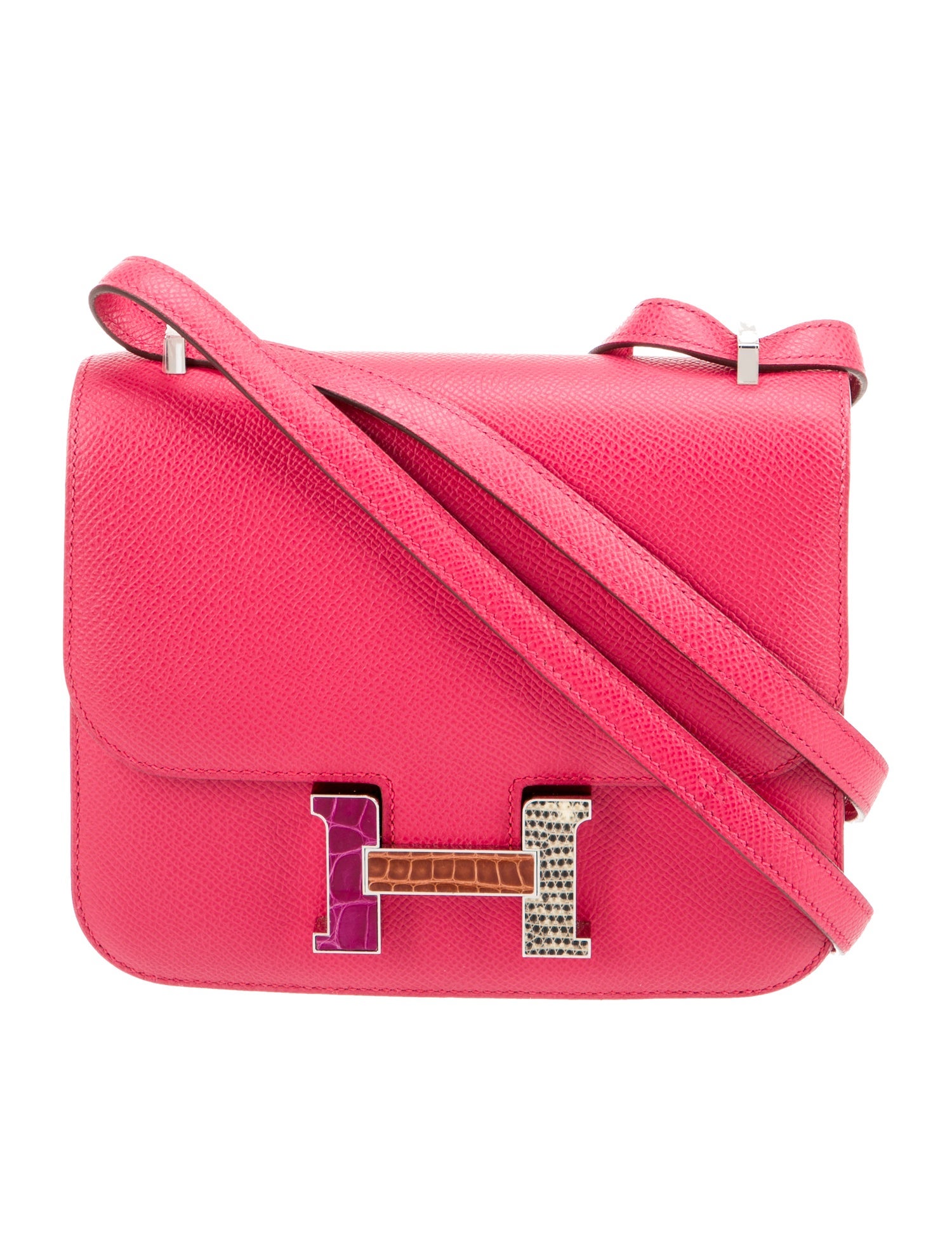 Hermès Epsom Mini Constance Marquette 18