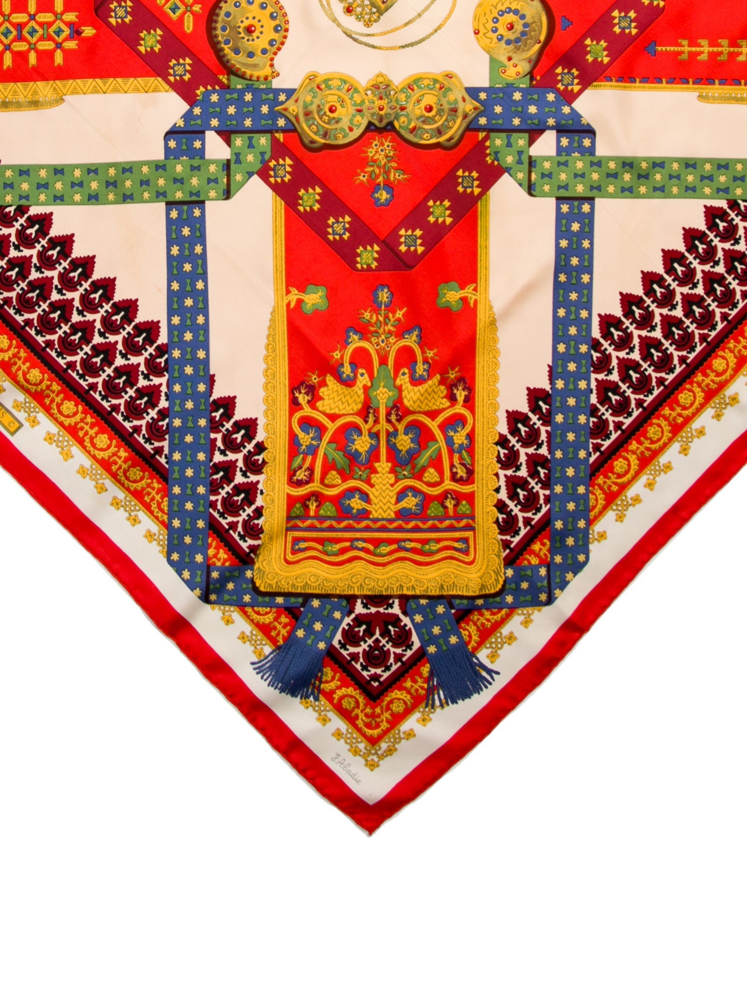 Hermès Brins d'Or Silk Scarf