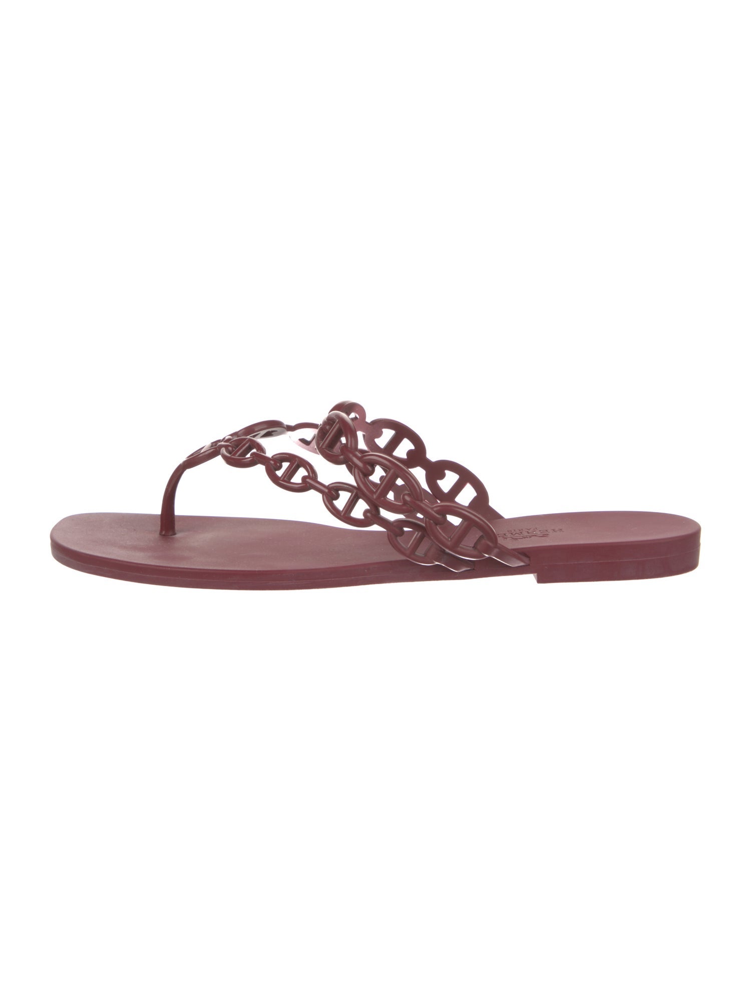 Hermès Island Rubber Slides