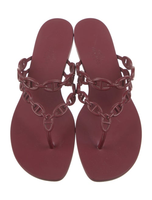 Hermès Island Rubber Slides