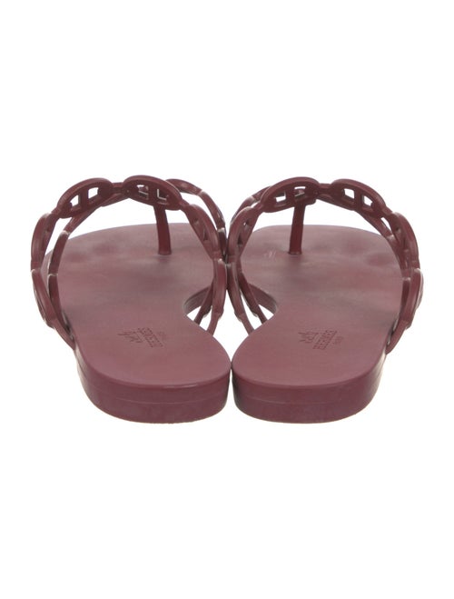 Hermès Island Rubber Slides