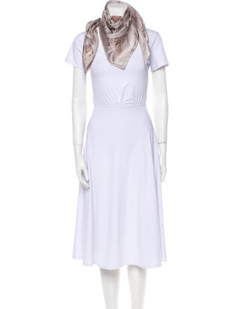 Hermès Champignons Silk Scarf