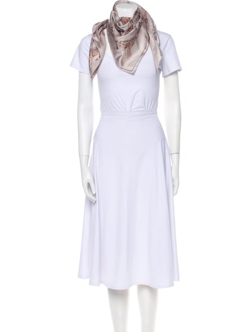 Hermès Champignons Silk Scarf