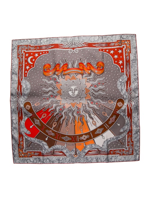 Hermès Gloria Soli Silk Scarf