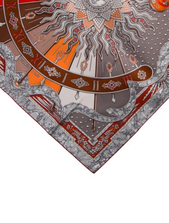 Hermès Gloria Soli Silk Scarf