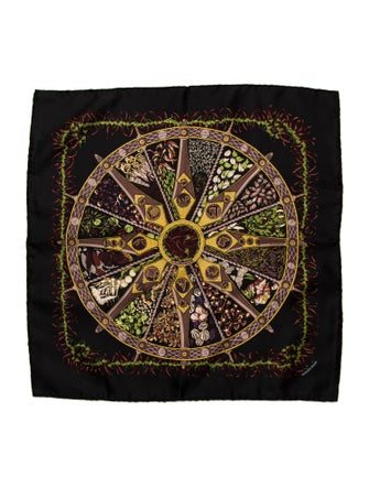Hermès Aux Pays des Epices Silk Scarf