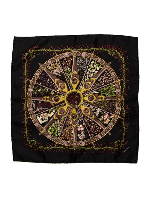Hermès Aux Pays des Epices Silk Scarf