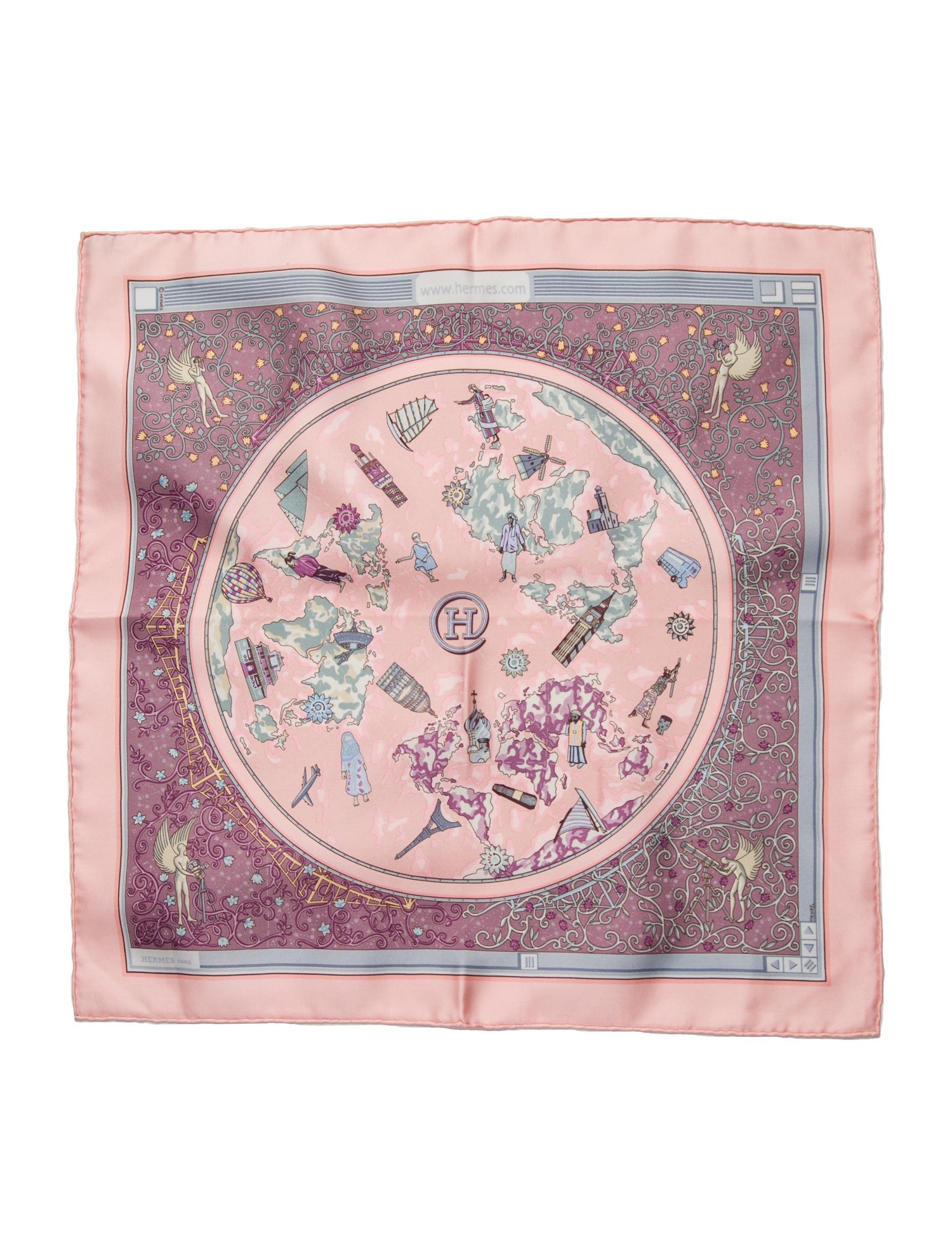 Hermès www.hermes.com Silk Scarf