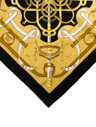 Hermès Eperon D'Or Silk Scarf
