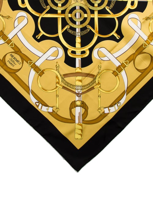 Hermès Eperon D'Or Silk Scarf