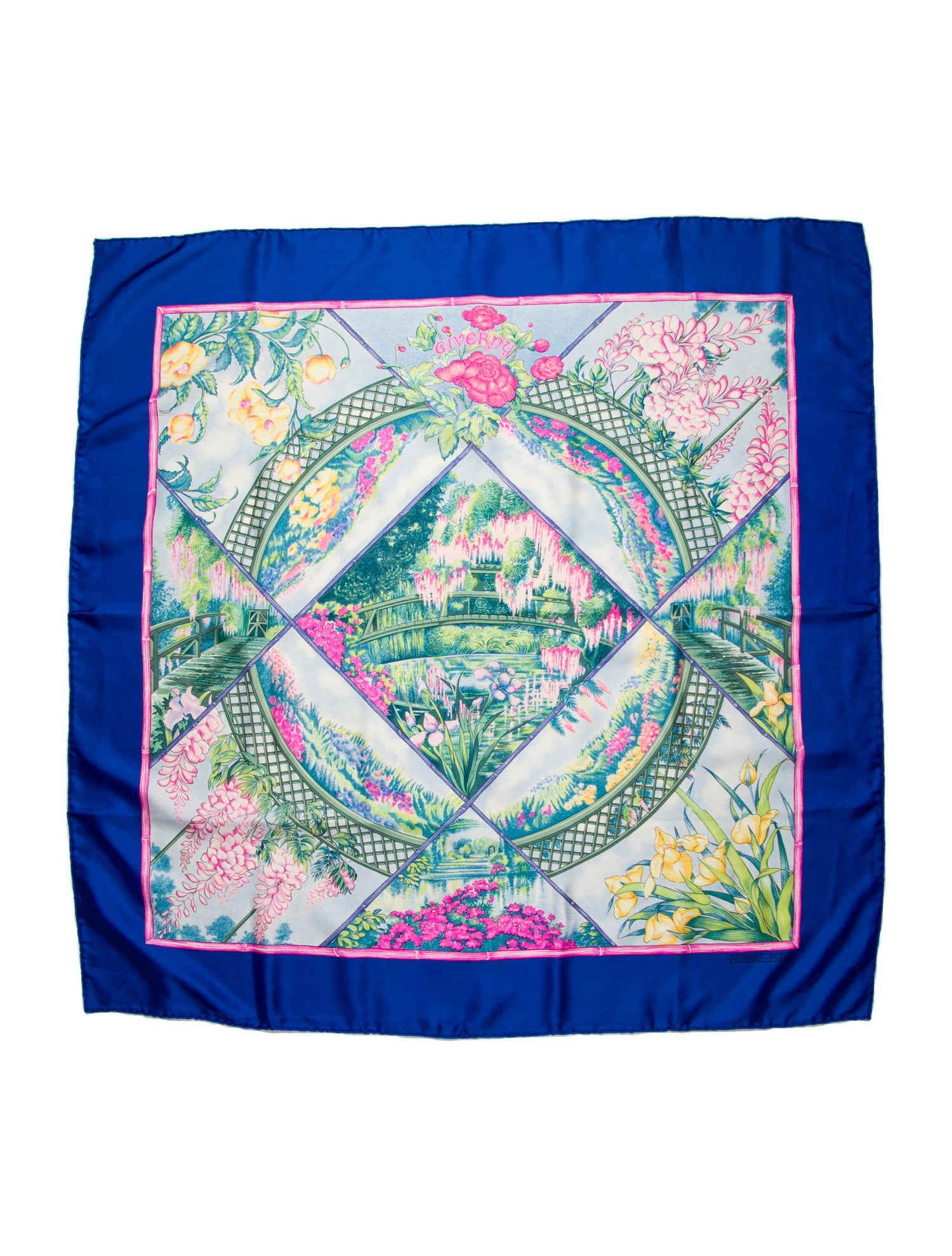 Hermès Giverny Silk Scarf