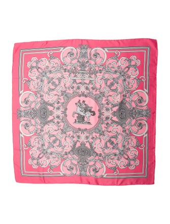 Hermès Les Tuileries Silk Scarf