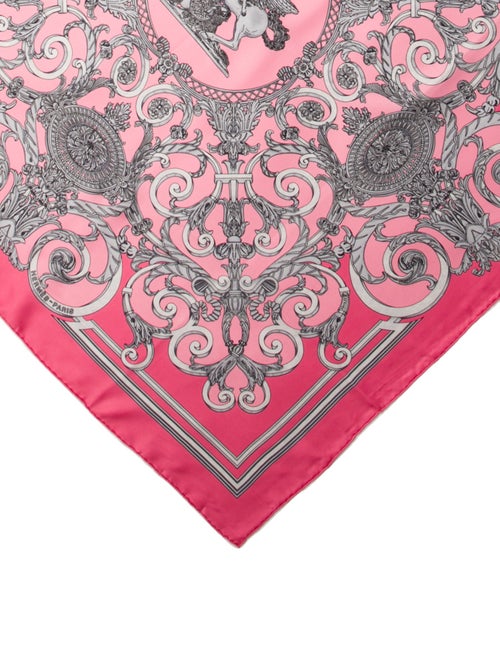 Hermès Les Tuileries Silk Scarf