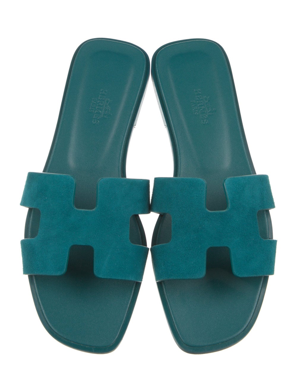 Hermès Oran Slides From the 2023 Collection Blue … - image 3