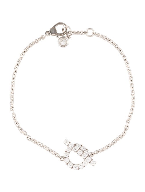 Hermès 18K Diamond Finesse Bracelet