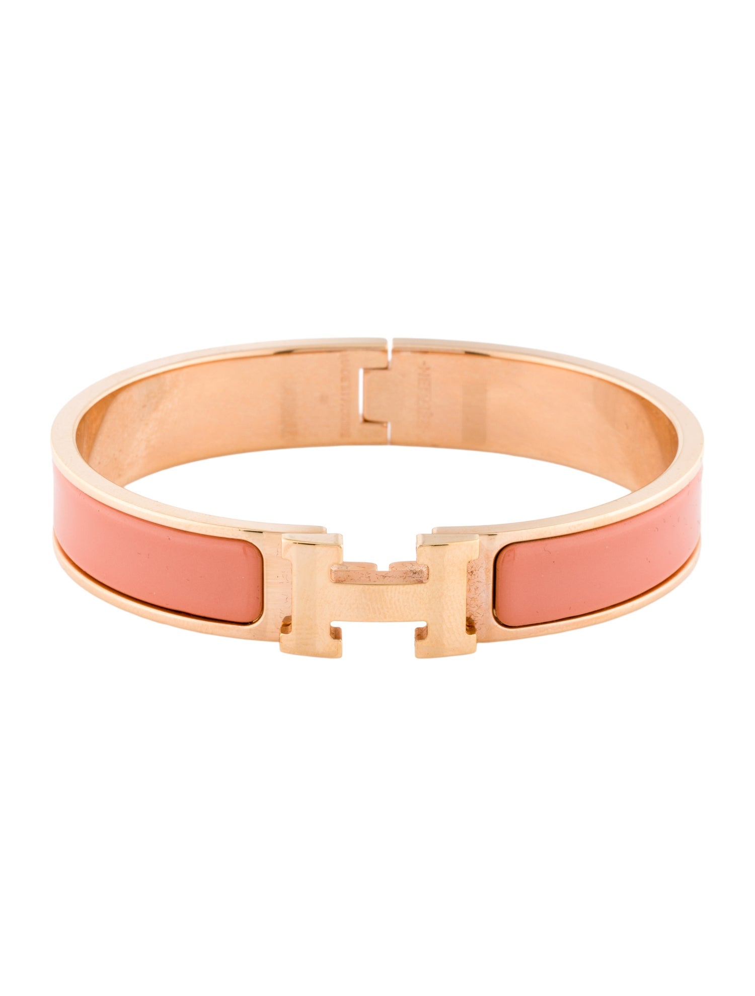 Hermès Enamel Clic H Bracelet