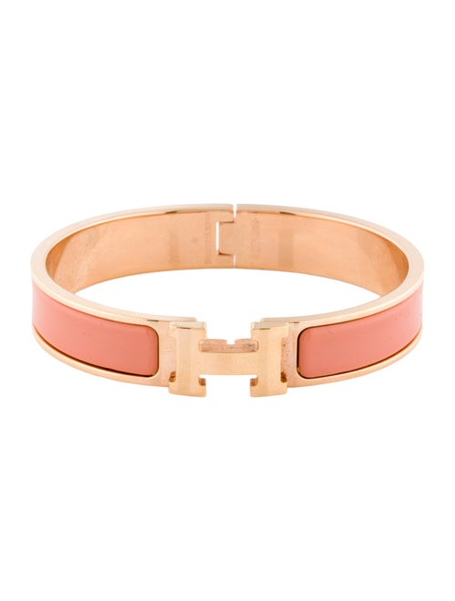 Hermès Enamel Clic H Bracelet