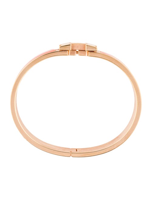 Hermès Enamel Clic H Bracelet