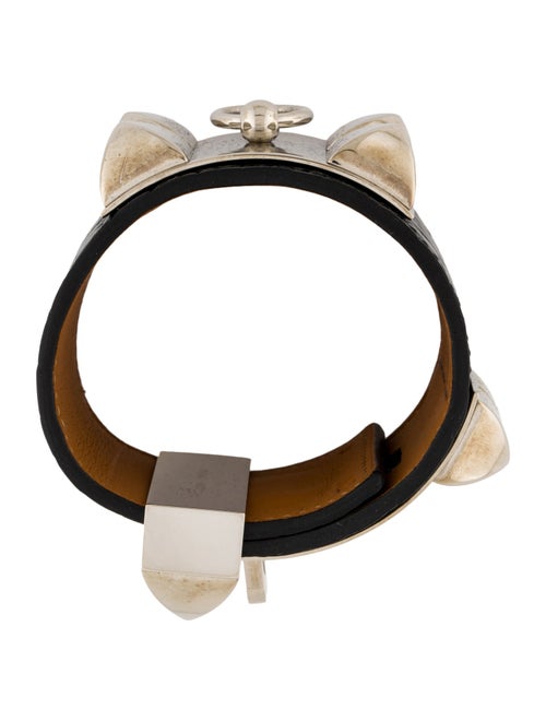 Hermès Alligator Collier de Chien Wrap Bracelet