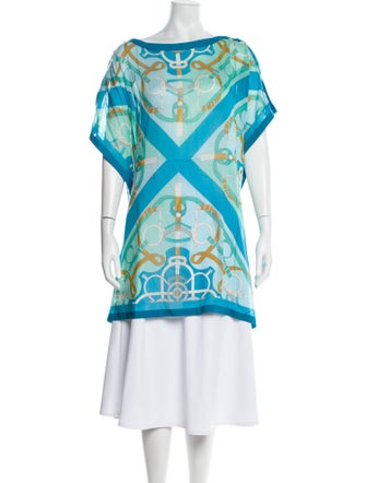 Hermès Printed Cover-Up