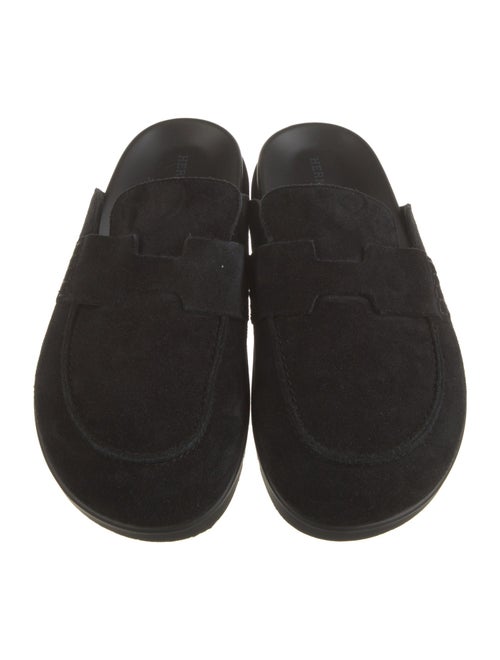 Hermès Go Suede Mules