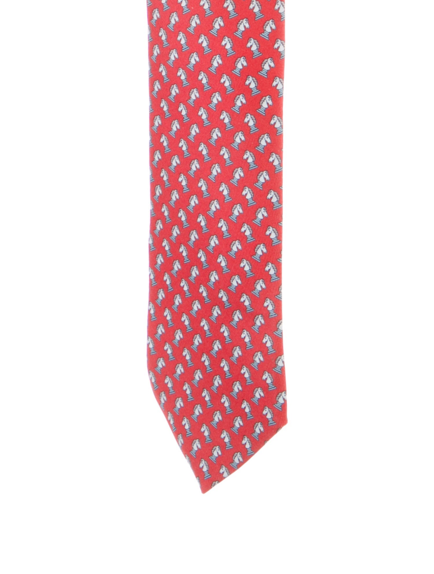 Hermès Pattern Print Tie