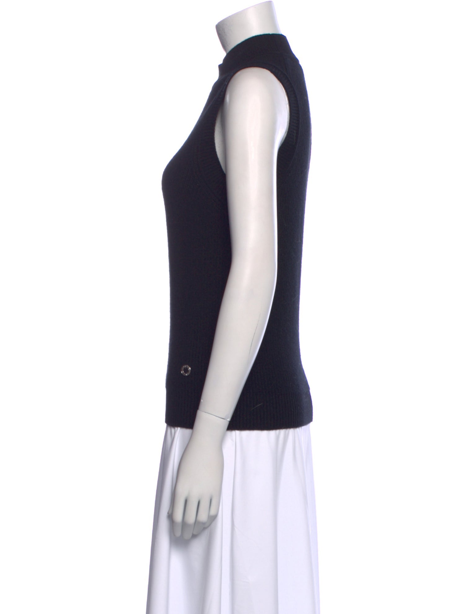 Hermès Cashmere Mock Neck Sweater