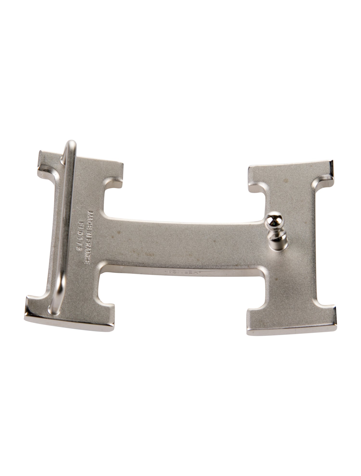 Hermès 32 mm H Belt Buckle