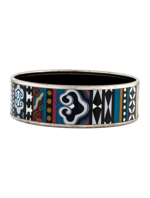 Hermès Enamel Extra Wide Bangle