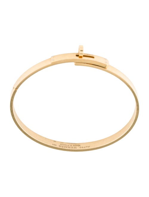 Hermès 18K Diamond Kelly Bracelet, Small Model