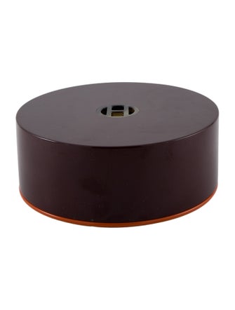Hermès Lacquer Round Box