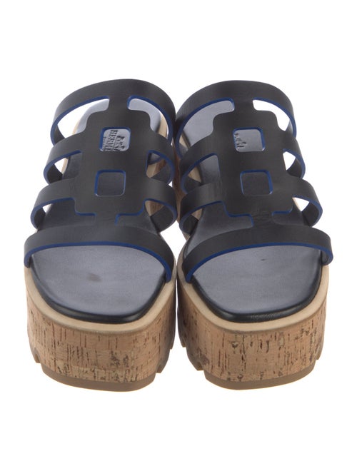 Hermès Isabella 30 Leather Slides