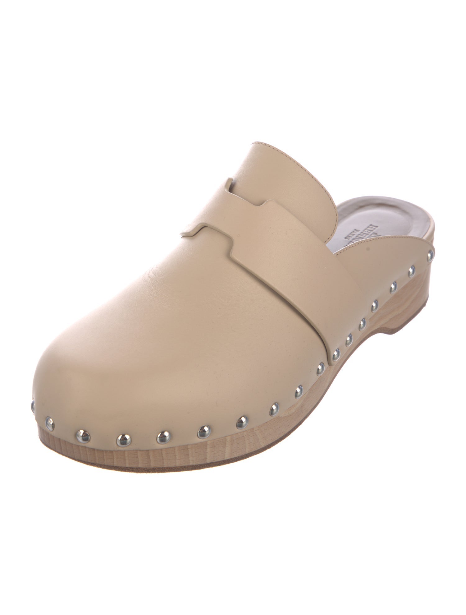 Hermès Calya H Logo Mules