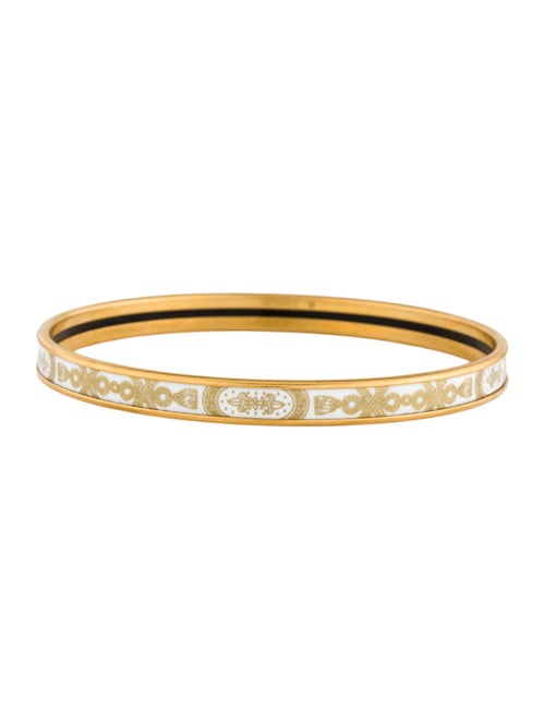 Hermès Enamel Grand Apparat Extra Narrow Bangle