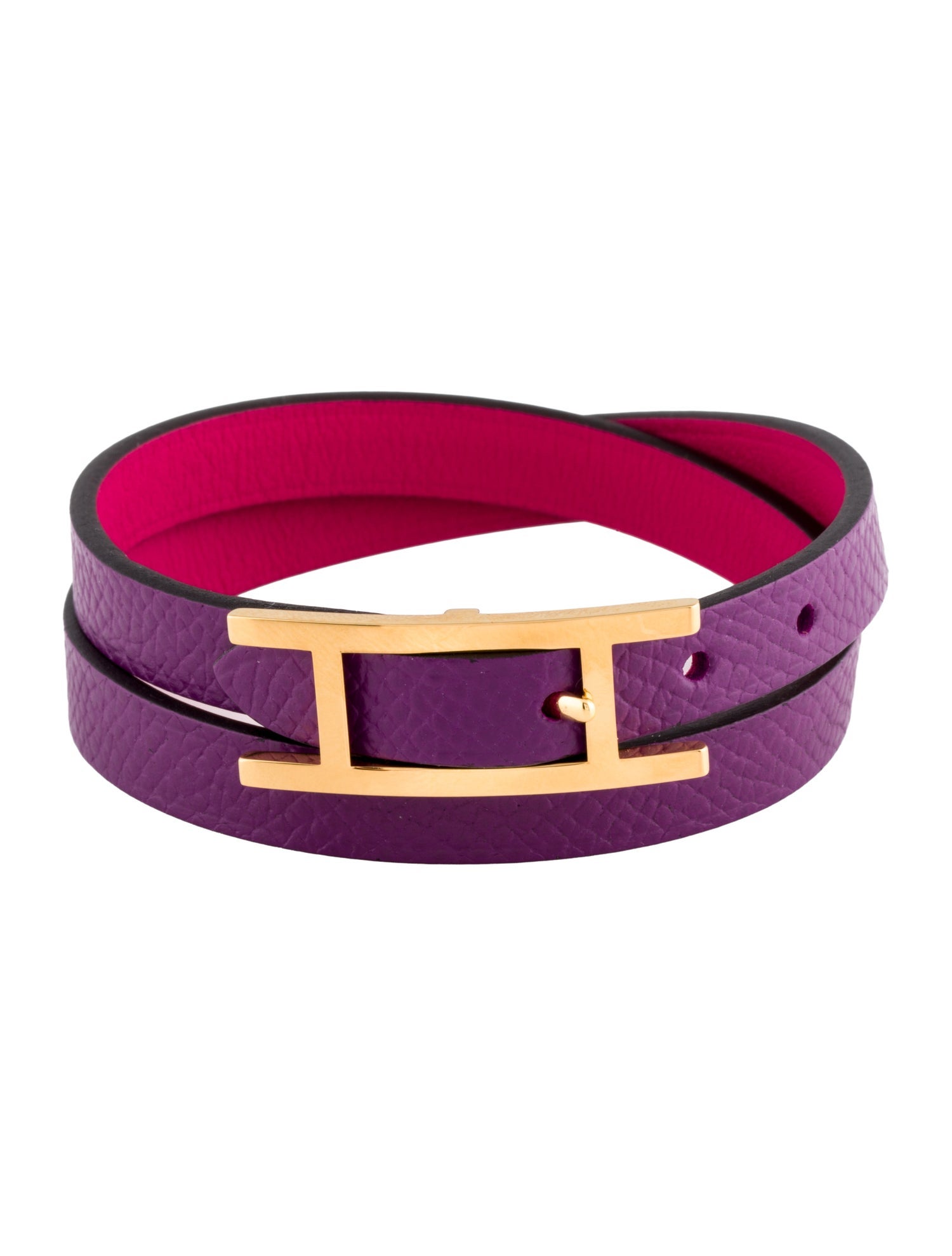 Hermès Behapi Double Tour Wrap Bracelet