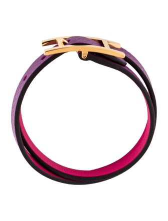 Hermès Behapi Double Tour Wrap Bracelet
