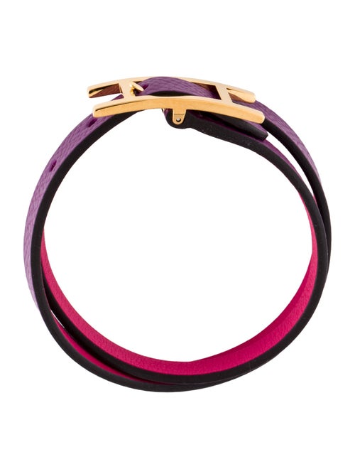 Hermès Behapi Double Tour Wrap Bracelet