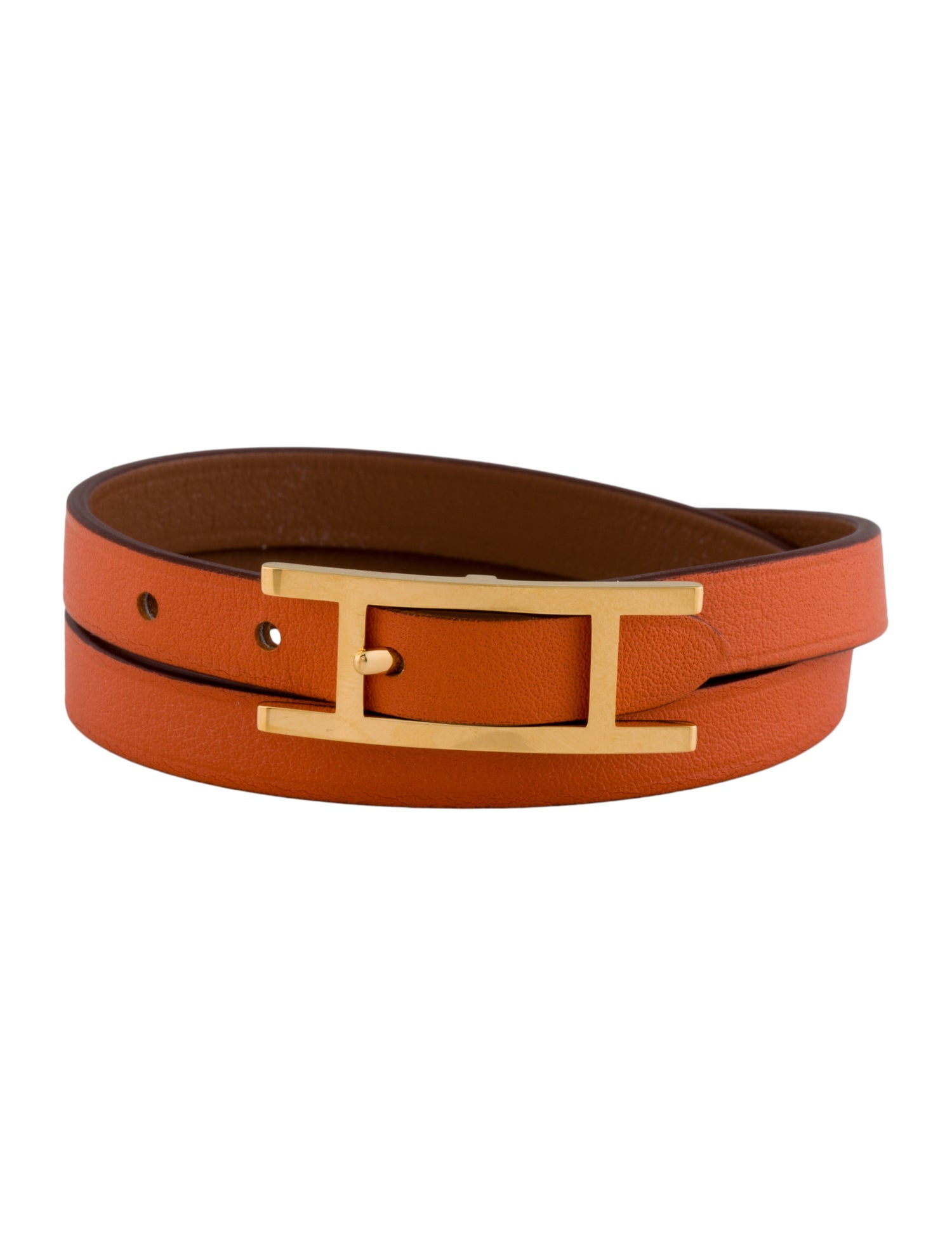Hermès Behapi Double Tour Wrap Bracelet