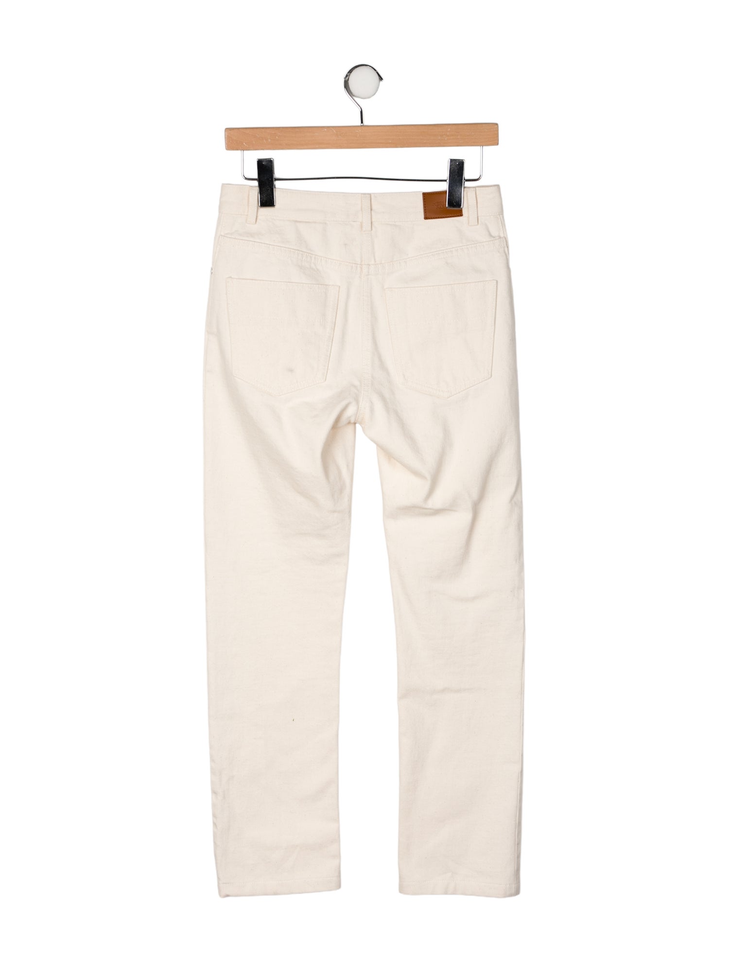 Hermès Mid-Rise Straight Leg Jeans