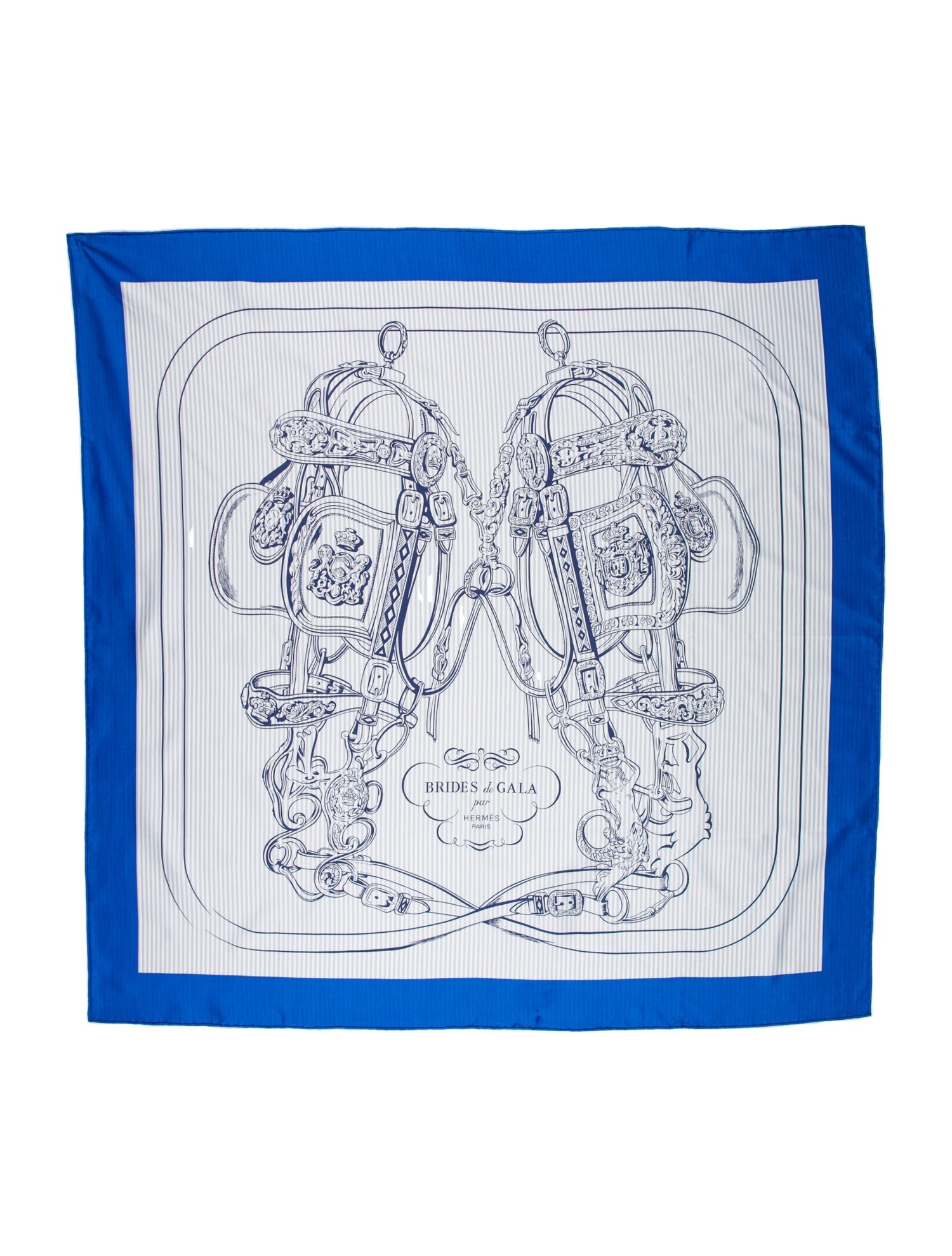 Hermès Carre Eyeliner Brides De Gala Silk Scarf