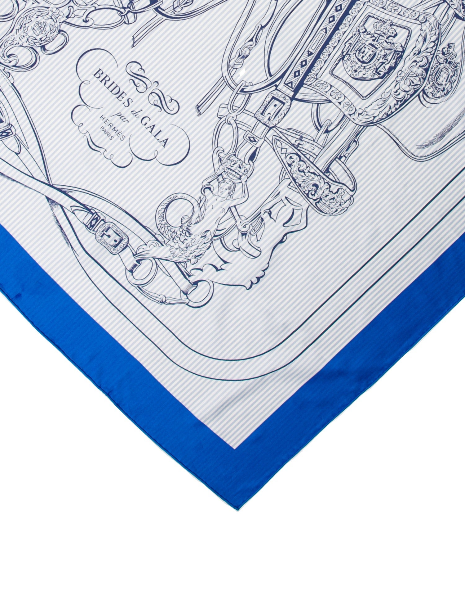 Hermès Carre Eyeliner Brides De Gala Silk Scarf