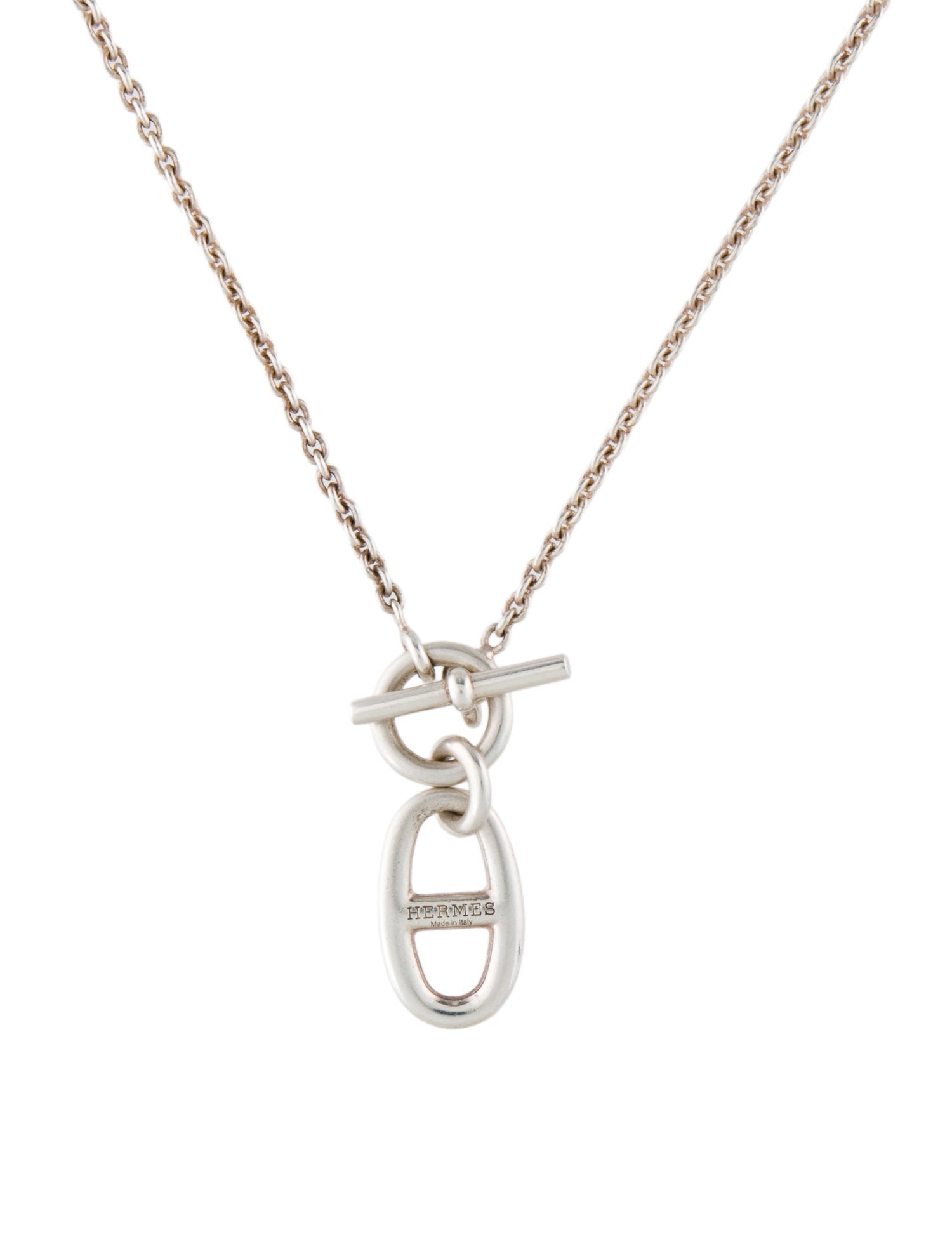 Hermès Chaine d'Ancre Pendant Necklace