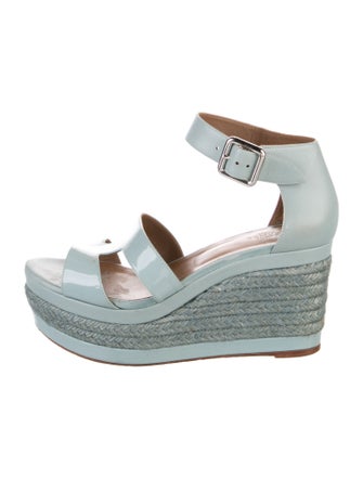 Hermès Tilana Patent Leather Espadrilles